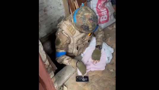 VIDEO | Ce a descoperit un campion MMA în beciul unei case care a fost ocupată de ruşi. Surpriză de proporţii