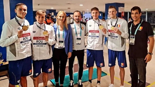 Prima reacţie a lui David Popovici după medalia de aur cucerită la ştafeta 4x100 de metri liber, la Mondialele de la Lima: "E grozav"
