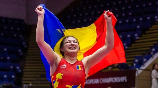 Amina Roxana Capezan, campioană europeană la lupte! Super performanţă reuşită de româncă la Campionatul European U23