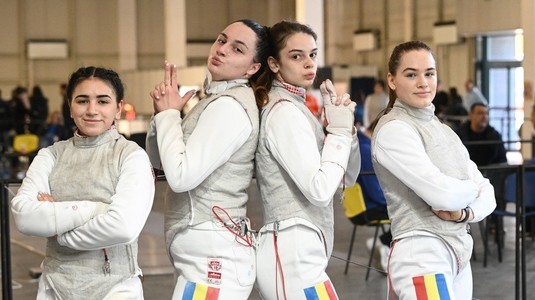 România - locul 8 la floretă juniori feminin, la CM de la Plovdiv