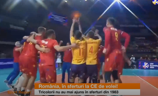 BREAKING NEWS | România - Croaţia 3-2, la Campionatul European! ”Tricolorii” s-au calificat în sferturile de finală