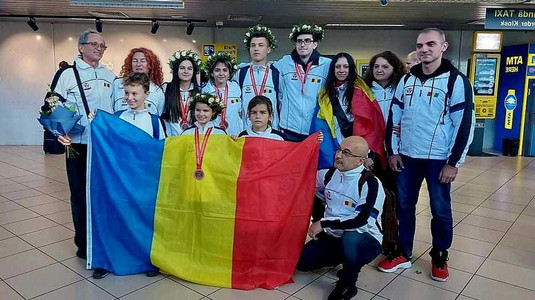 GALERIE FOTO | 5 medalii obţinute de România la Campionatul Mondial de Shotokan! Sportivi între 6 şi 65 de ani au cules laurii