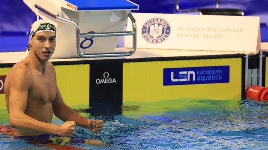 Vlad Stancu, locul 6 şi record naţional la Campionatul European de înot în bazin scurt