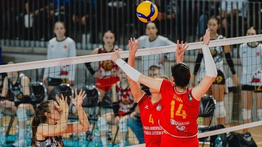 Volei Alba Blaj, victorie în deplasare cu Vasas Budapesta în turul semifinalelor CEV Cup