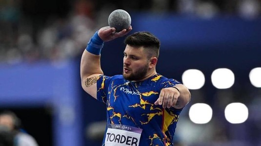 Rareş Andrei Toader, medalie de aur şi nou record naţional la aruncarea greutăţii, la CE indoor de la Apeldoorn