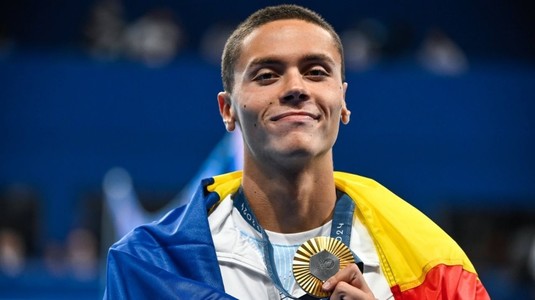 David Popovici, impresionant la CE U23! Medalie de aur şi record european la 100 m liber