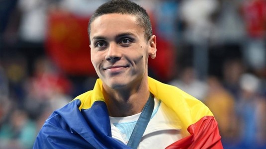 David Popovici debutează luni la CM de Nataţie: acesta va evolua în serii la 200 metri liber