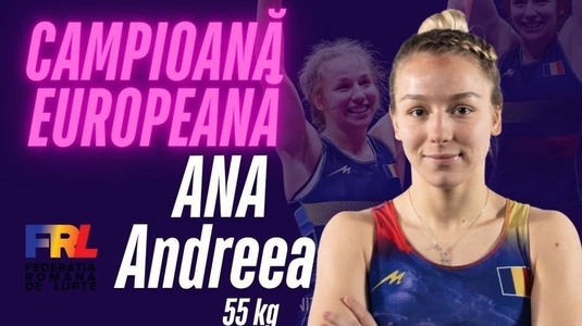 Andreea Ana, campioană europeană pentru a patra oară. Alina Vuc şi Kateryna Zelenykh, medalii de bronz