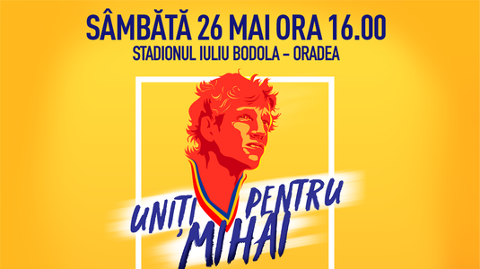 Ediţia a doua a evenimentul “Uniţi pentru Mihai Neşu” se va disputa la Oradea. Cum pot fi achiziţionate biletele