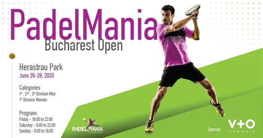70 de sportivi vor participa la cea de-a patra ediţie a turneului PadelMania Bucharest Open