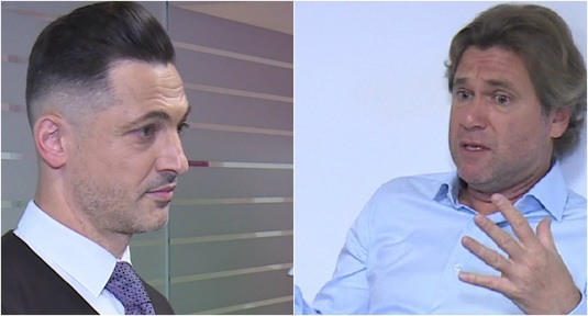 VIDEO EXCLUSIV | Mirel Rădoi şi Florin Răducioiu, întâlnire de gradul zero după ce fostul jucător al lui Milan a criticat naţionala. Cum a decurs dialogul între cei doi