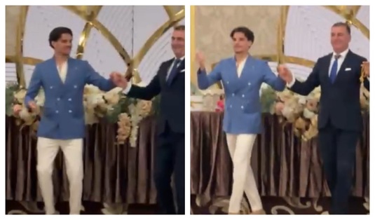 VIDEO | Primele imagini de la logodna lui Ianis Hagi cu Elena Tănase! A dansat azi pe muzică machedonească, după ce a marcat aseară cu Andorra | EXCLUSIV