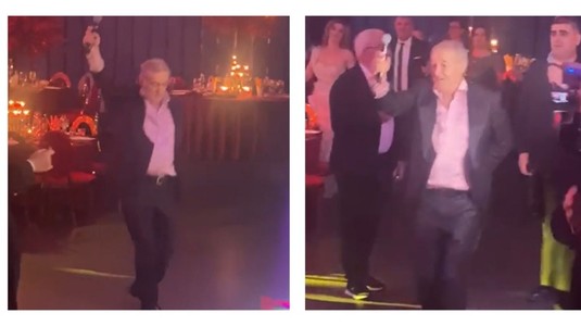 SHOW cu Gigi Becali la cununia lui Ianis Hagi! "Haide! Opa, Opa!" A dansat şi a cântat ca în vremurile bune. Imagini în exclusivitate | VIDEO