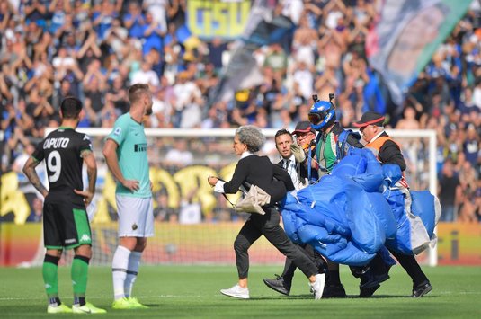 VIDEO | Moment inedit petrecut duminică în Serie A! De ce a fost întreruptă partida dintre Sassuolo şi Inter 