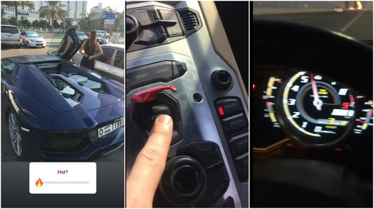 VIDEO | Cursă "nebună" pentru Florin Gardoş la volanul unui Lamborghini! "Ce face butonul ăsta!?" Unde s-a oprit acul acceleraţiei