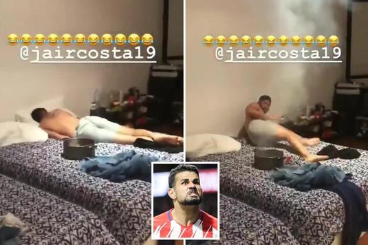 VIDEO | Diego Costa nu se dezminte. Farsa îngrozitoare pe care i-a făcut-o fratelui său în prima zi a anului :) 
