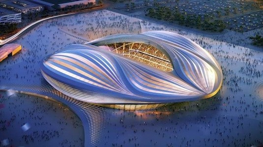 VIDEO | Stadionul viitorului este aproape gata! Imagini inedite cu arena care va găzdui meciuri la CM 2022. Inaugurarea ei este foarte aproape 