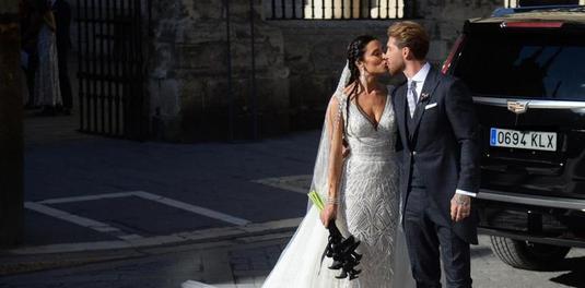 Sergio Ramos şi Pilar Rubio s-au căsătorit. Cum s-au îmbrăcat vedetele. Victoria Beckham a primit calificativul ”perfect” din partea presei