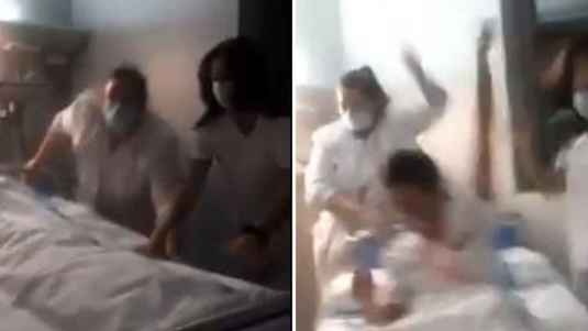 VIDEO ŞOC | Asistentele unui spital din Spania dansează şi batjocoresc o "persoană decedată". Clipul a devenit viral