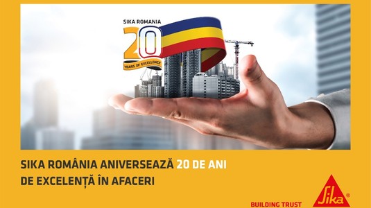 SIKA România - 20 de ani de excelenţă pe piaţa din România