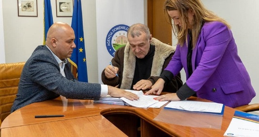 FOTO | Gigi Becali a semnat unul dintre cele mai mari contracte din istoria României. Ce a negociat în secret patronul FCSB