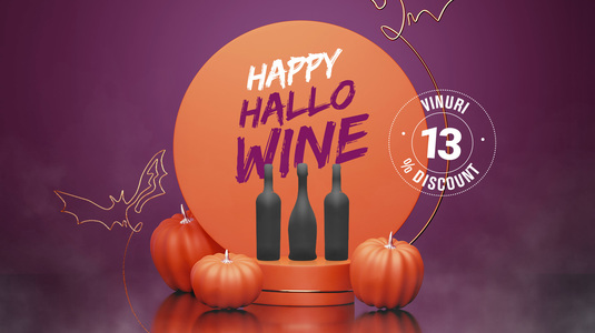 13 vinuri roşii, perfecte pentru Halloween, acum la 13% reducere de Hallo-Wine!