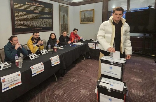 Alegeri prezidenţiale 2024. Unde au votat Radu Drăguşin, Ianis Hagi, dar şi Ghiţă Mureşan | FOTO