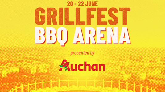 Auchan devine partener oficial al celui mai mare festival de barbecue din Europa: GRILLFEST BBQ ARENA 2025 powered by Auchan