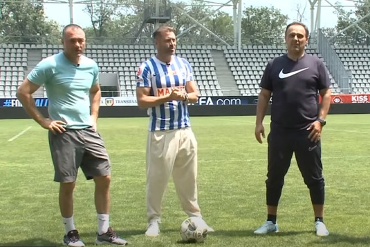 VIDEO | Adi Ilie l-a provocat pe Panduru, în rubrica "La Linie"! Cine s-a impus în finala duelului preciziei în execuţii