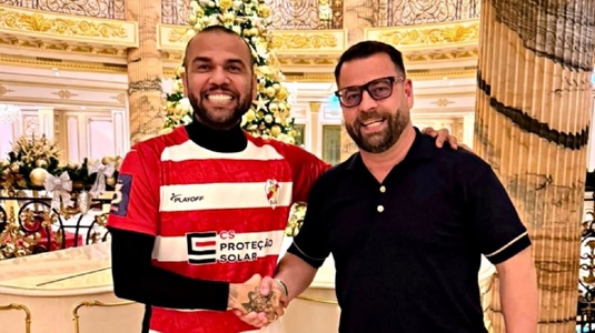 Noutăţi despre Dani Alves. Brazilianul a devenit coproprietar al unui club din liga a treia portugheză