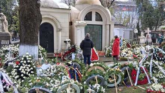 FOTO | Ce s-a întâmplat la cavoul lui Mircea Lucescu, la două zile de la înhumarea antrenorului legendar