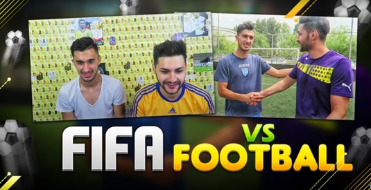 FIFA vs Fotbal! VIDEO | Andrei Ivan a acceptat provocarea lui Ovvy! Cine a câştigat?