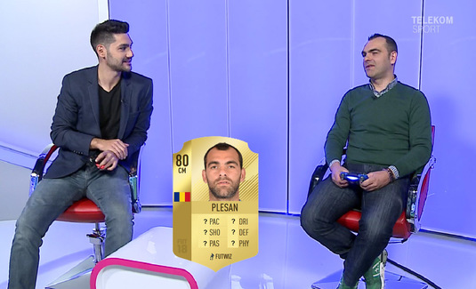 VIDEO | Cum ar arăta cardul lui Mihăiţă Pleşan în FIFA 18. Capitolul unde şi-a acordat punctajul maxim şi unde stătea cel mai slab. "Acolo aveam probleme, merit 60!" :)