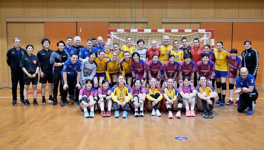 Pregătiri intense pentru CM 2019. Naţionala de handbal feminin a câştigat primul meci de pregătire pe care l-a susţinut în Japonia