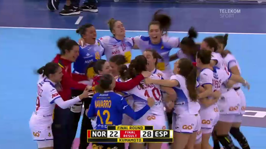 VIDEO | Semifinale cu surprize la CM de handbal feminin. Spania, victorie lejeră cu Norvegia, Olanda a trecut cu emoţii de Rusia