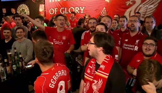 VIDEO | Locul din Bucureşti unde fanii Liverpool se strâng în fiecare săptămână şi trăiesc meciurile ca pe stadion!
