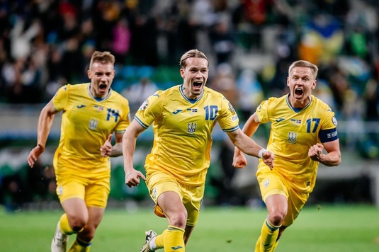 OFICIAL | Lotul Ucrainei, cu fix o lună înaintea duelului cu România de la EURO. Jucători de la Real Madrid, Arsenal şi Girona