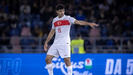 Turcia a pierdut un fotbalist important pentru EURO 2024! S-a accidentat chiar în meciul amical cu Italia