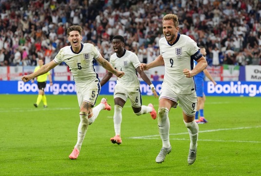 Anglia - Slovacia 2-1. Englezii înving, dar nu conving! Noroc incredibil pentru naţionala lui Southgate. Bellingham şi Kane aduc calificarea în sferturi