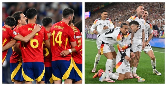 Spania - Germania, finala din sferturi. Una dintre naţionalele cu cele mai multe trofee europene va părăsi EURO 2024 timpuriu