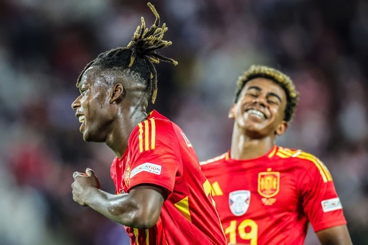 Lamine Yamal şi Nico Williams au devenit virali după Spania - Georgia 4-1. Momentul inedit al celor două staruri din naţionala iberică | VIDEO