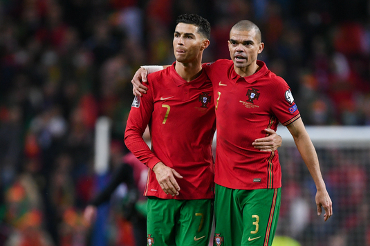 Prima reacţie a lui Pepe după eliminarea Portugaliei de la EURO 2024: "Eu şi Cristiano suntem foarte trişti"