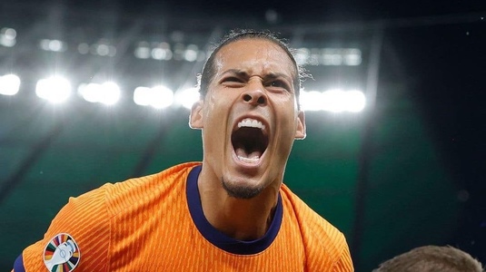 Virgil van Dijk, în al nouălea cer după ce Olanda s-a calificat în semifinalele EURO 2024: ”Ne dorim ca acest vis să devină realitate!”