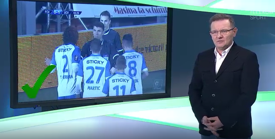 ARBITRAJ | Cele mai controversate faze ale săptămânii, analizate de Constantin Zotta. Momente importante în Liga I + VAR în FA Cup