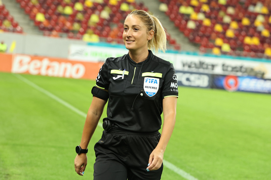 După ce a fost criticată de Mihai Teja, Alina Peşu a fost delegată la un meci de top: va arbitra naţionala Angliei