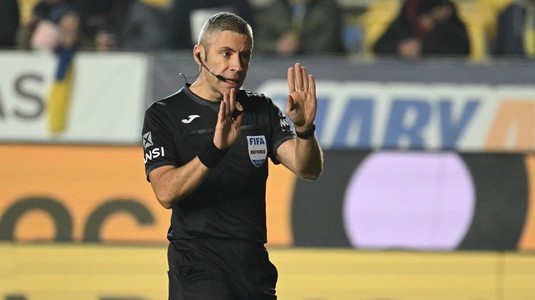 Suspendare uriaşă pentru Radu Petrescu! Arbitrul meciului Petrolul - FC Argeş, OUT până la finalul sezonului