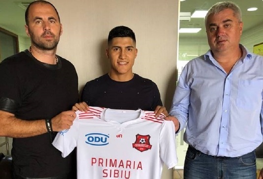 ULTIMA ORĂ | FC Hermannstadt l-a achiziţionat pe bolivianul Luis Ali Vega