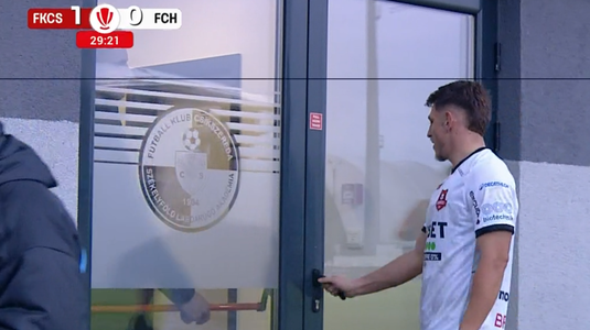 VIDEO Dragoş Albu, schimbat de Dorinel Munteanu după doar 30 de minute! Jucătorul s-a dus glonţ la vestiar 