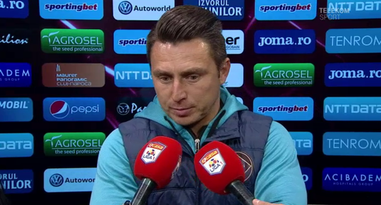 VIDEO | Ilie Poenaru a acuzat arbitrajul după înfrângerea cu CFR Cluj. Nu şi-a uitat nici jucătorii: "Nu m-a mulţumit prestaţia lor"