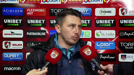 VIDEO | "Le-am spus băieţilor că m-am săturat de egaluri". Ilie Poenaru a dezvăluit secretul succesului din meciul cu Dinamo